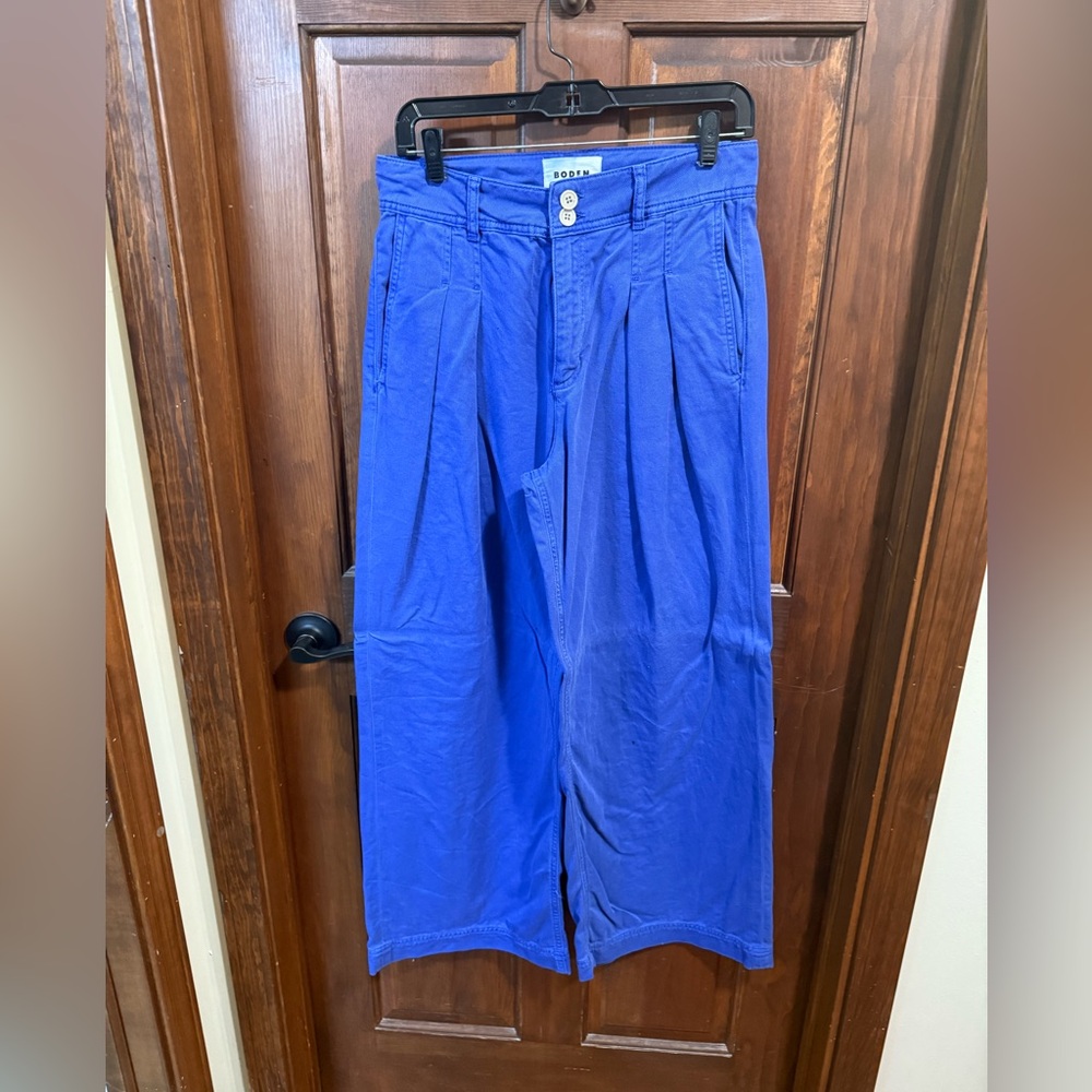 Boden Brompton Wide Leg Pants Size 8